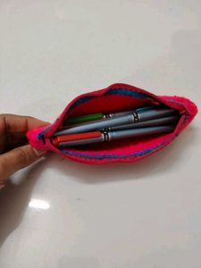 Handmade Knitted Pouch
