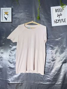 Soft Pink T-Shirt gym wear T-shirt