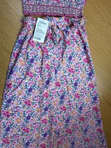 Boho beach Floral Pink Co-ord Set