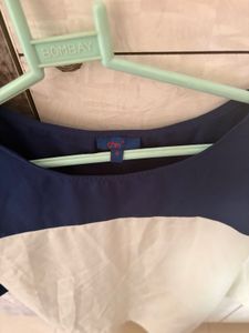 Chic Colorblock crop top
