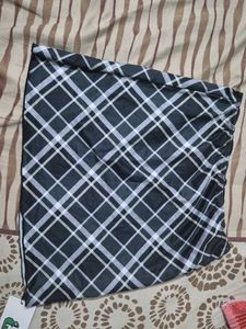 Plaid Top And Skirt