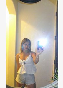 White Tie-Front Cami Top