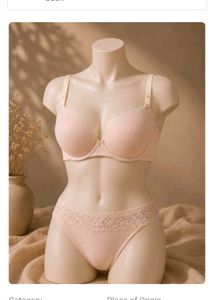 combo 6 bra panty set one saree