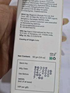 Deconstruct Gel Sunscreen SPF 50 PA++++