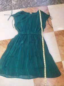 Flowy Teal Midi Dress