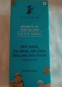 PLIX Sunscreen 50ml &amp;Pilgrim peeling solution 30ml