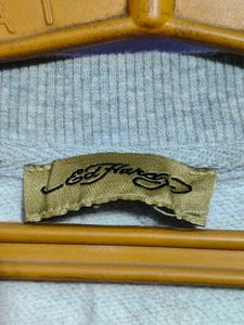 Ed Hardy grey Graphic Sweatshirt