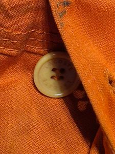 Lacoste Statement Orange Chino Trousers / Pants (S