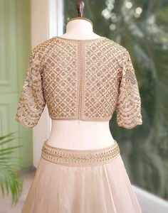 Noor Royale Beige Lehenga with Stones, Sequin