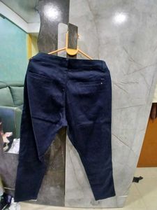 Navy Blue Casual Pants