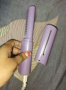 Portable Mini hand straightener - rechargeable