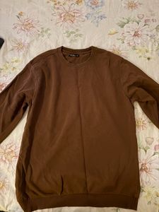 Brown Crewneck Sweatshirt