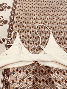 new shein white bralette
