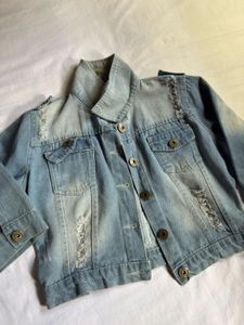 Distressed Denim Jacket