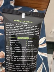 Sonavi Blackhead Clean Bamboo Charcoal Mask