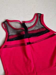 hot pink Skater Dress