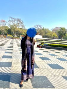 Anarkali Blue Ethnic Kurta dress🧿💙