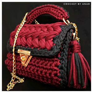 Crochet Luxury Sling Bag For Women And Girls ❤️💫