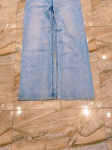 Light Wash Wide Leg Jeans