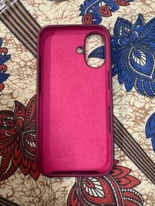 Burgundy iphone 16 case