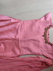 gorgeous pink full dress