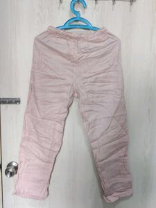 Urbanic Peach Casual Capri Pants