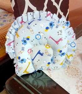Rai Baby Pillow with Animal Prints.