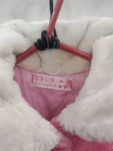 Pink Faux Fur Vest