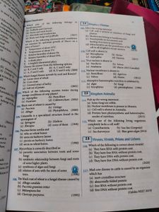 MTG 38 Years NEET Biology Solutions