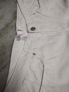 Casual White Pants