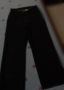 Black Wide Leg Jeans