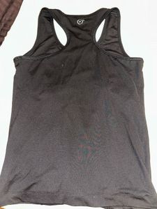 Puma Black Racerback Tank Top