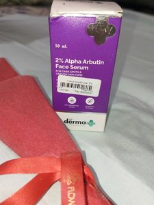 The Derma Co 2% Alpha Arbutin Face Serum