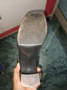 Black high heels