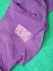 Purple Ruffle top no 80