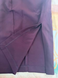 Stylish Maroon Pencil Skirt