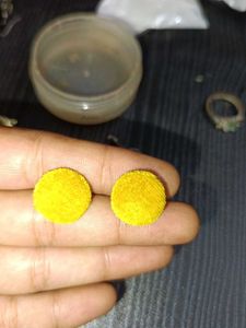 Fuzzy Stud Earrings Pack Of 4