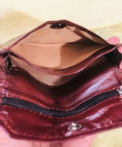 🍁Stylish Burgundy Leather Wallet 🍁