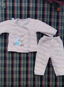 Baby's Adorable peach Outfit