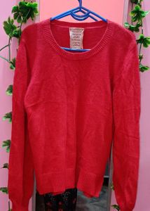 Red Wollen Sweater