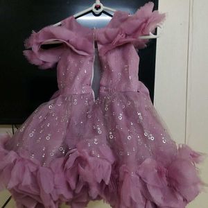 Adorable Pink Flower Girl Dress