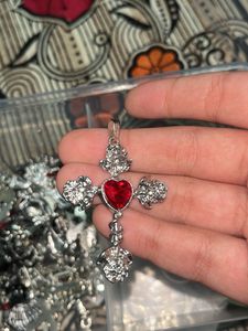 Gothic Cross Pendant Necklace