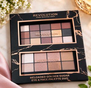 Revolution Reloaded Golden Sugar Palette Duo