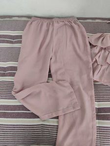 Pink Ruffled co-ord Set