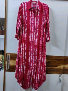 Pink Tie-Dye Kurta