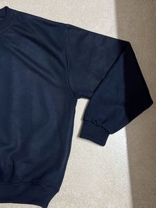 Navy Blue Pullover Sweatshirt