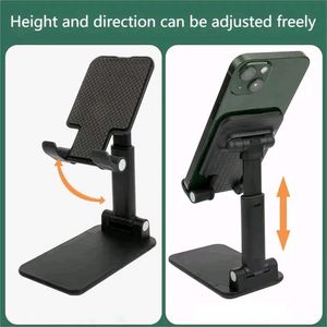 Adjustable &amp; Foldable Mobile Stand Black