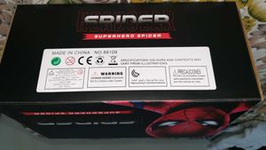 3D Spider-Man Mask with Moving Eyes And Remote