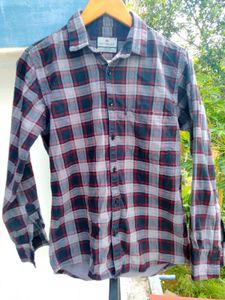 Men's Plaid Long Sleeve Shirt