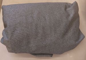 Grey Fitted Mattress Protector King Size Cotton